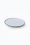 Hermia X00019019 Juego de Platos de Servicio de Gres Blanco Mate (6 Piezas)